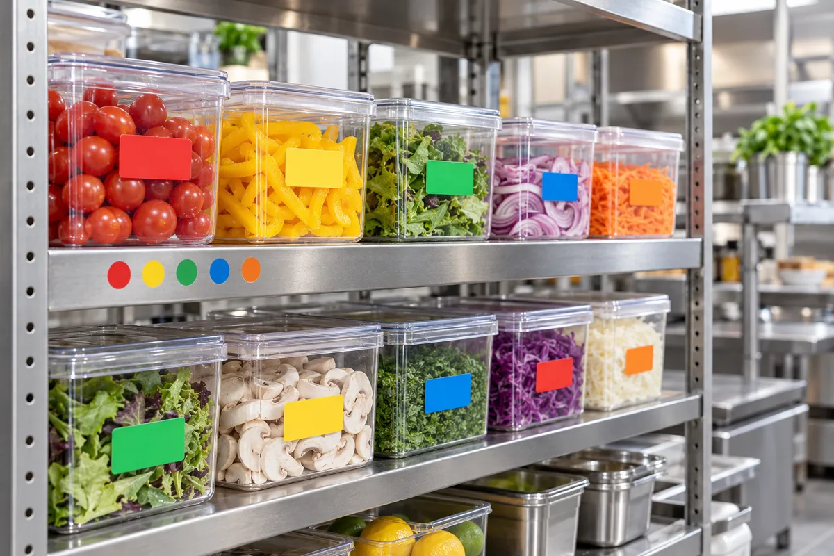 Colour coding with labels: how to set up a system that works