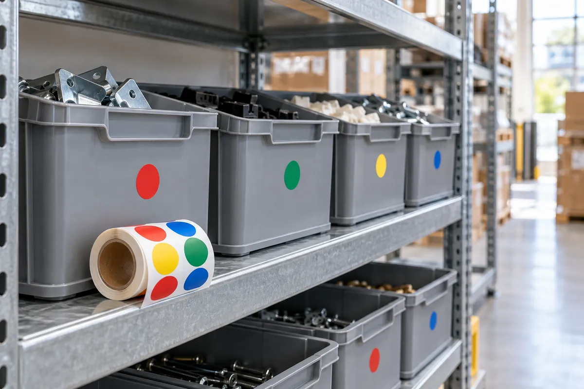 Warehouse colour coding: a system that actually sticks
