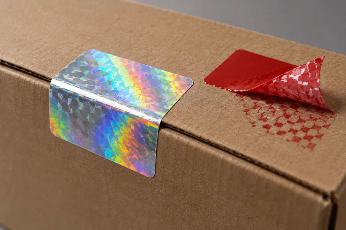 VOID and hologram security labels: how tamper-evident labels work
