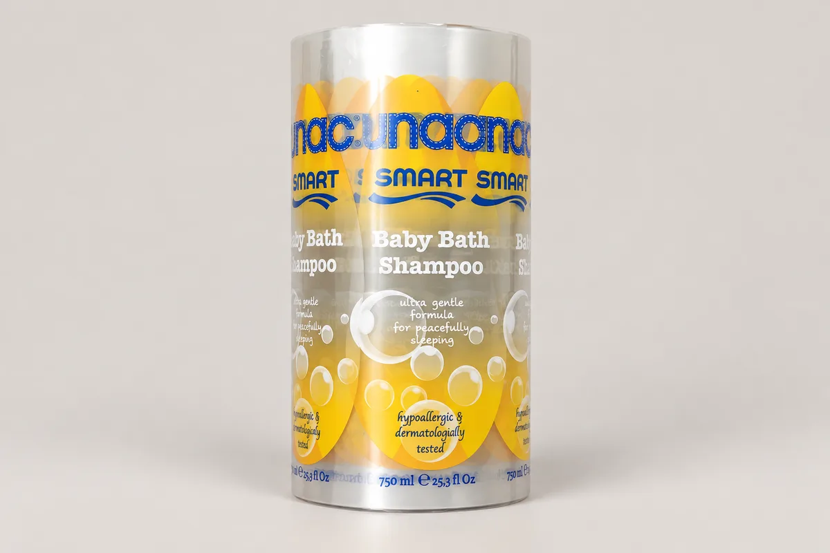 Étiquettes transparentes personnalisées en rouleau pour flacons de cosmétiques